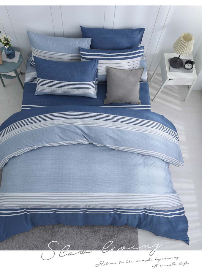 鴻宇 HongYew - 雙人兩用被套 300織美國棉 精梳棉-伊萊恩