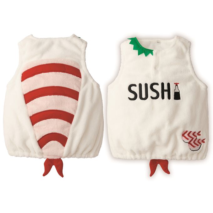 akachan honpo - 壽司背心-紅色