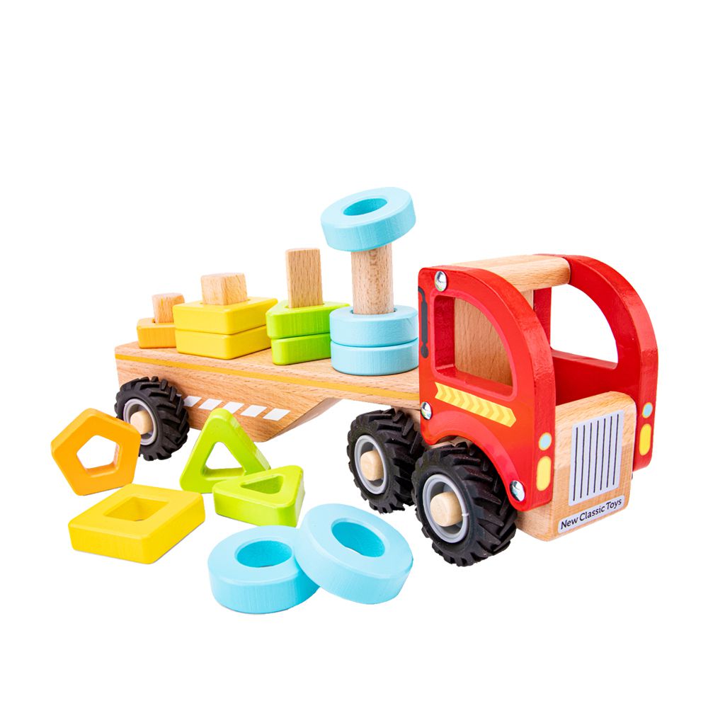 荷蘭 New Classic Toys - 形狀認知學習貨車