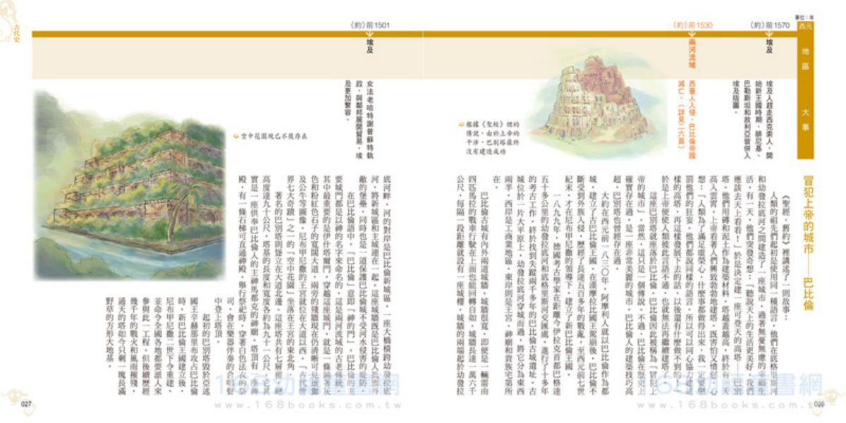 幼福文化 - 彩圖易讀版 5本合購價 (世界史年表.藝術史年表.中國史年表.臺灣史年表.世界文化史年表)