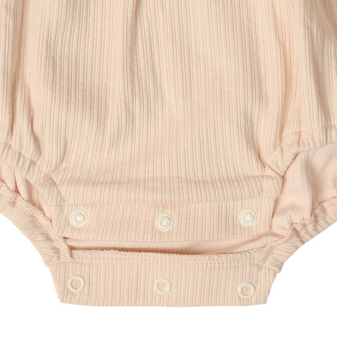 akachan honpo - 吊帶褲+T恤-動物-象牙白色