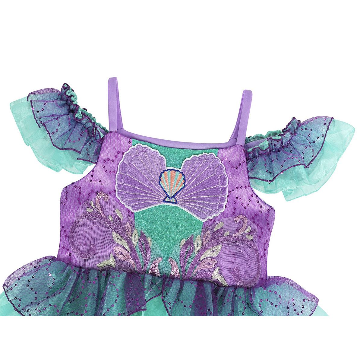 love, charlotte - 小美人魚洋裝+華麗飾品組-洋裝, 皇冠, 項鍊, 手鍊, 耳夾, 戒指