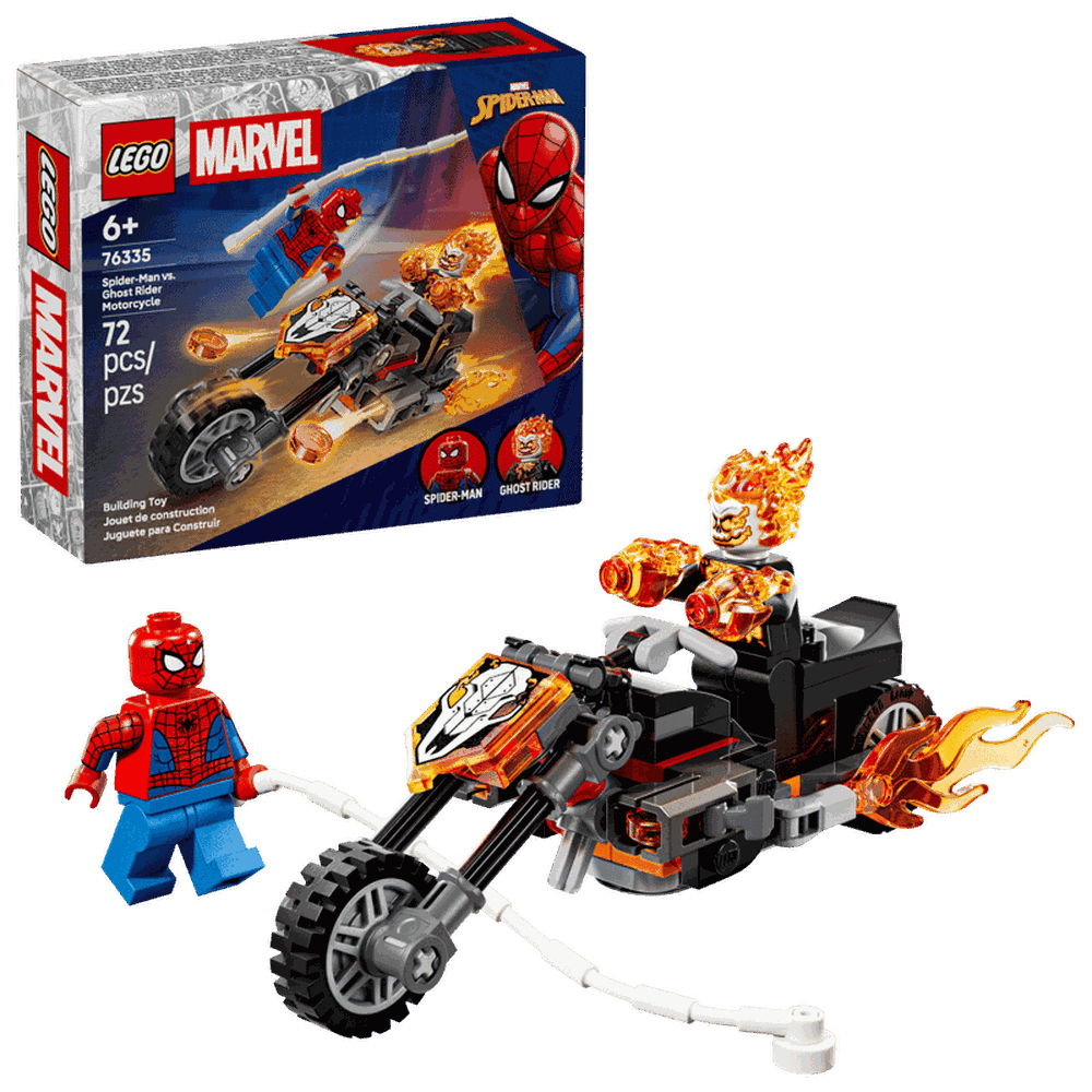 LEGO 76335 蜘蛛人大戰惡靈戰警摩托車 Spider-Man vs. Ghost Rider Motorcycle