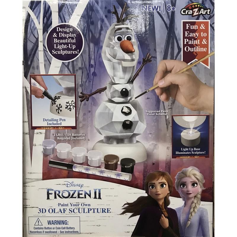 Disney 迪士尼 - 冰雪奇緣2-創意彩繪燈飾(雪寶)