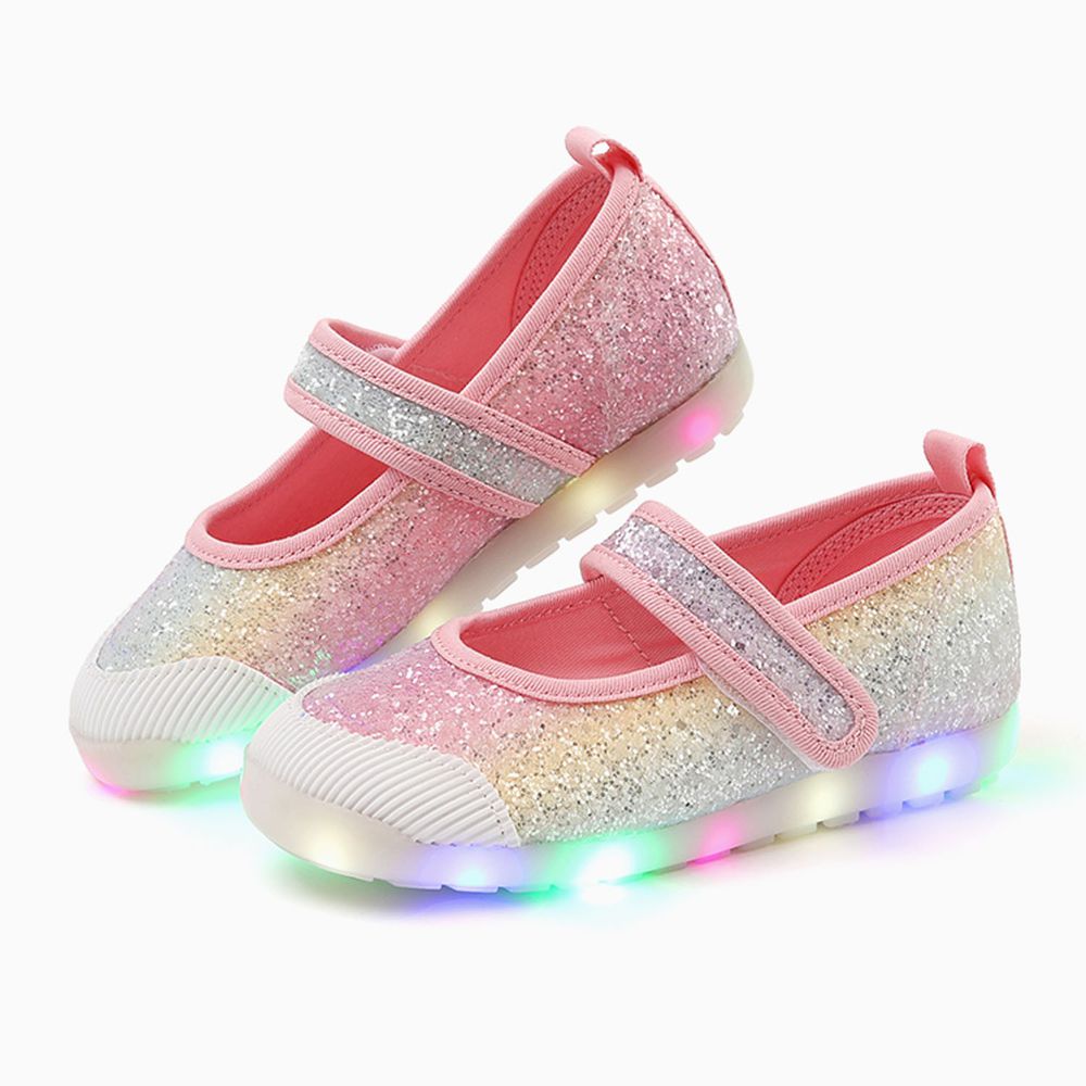 韓國 OZKIZ - (LED燈)絢爛彩虹休閒鞋