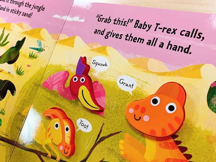 Roar! Roar! Dinosaur  叫叫大恐龍（壓壓音效書）