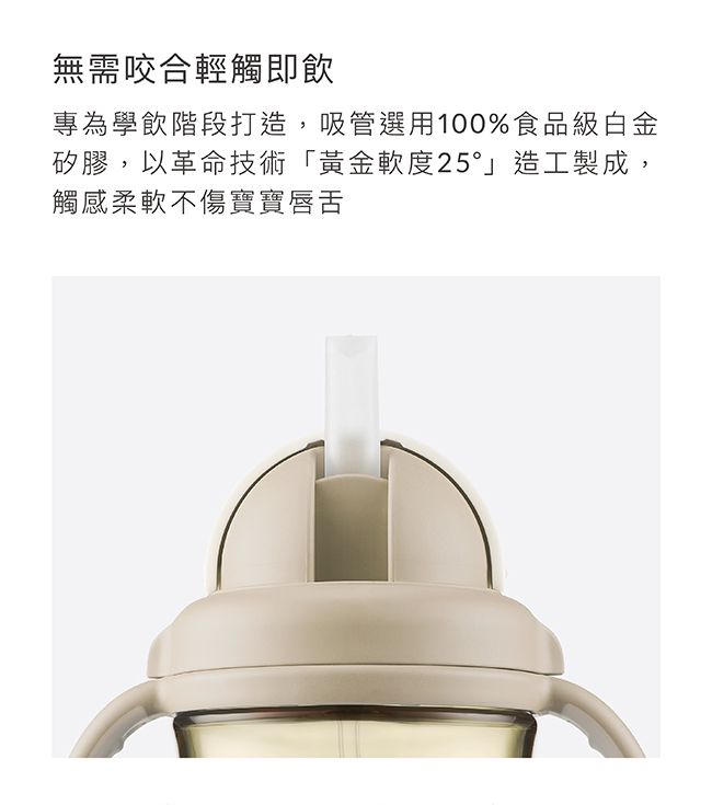 Simba 小獅王辛巴 - 好樂飲PPSU防漏滑蓋學習水杯-安安藍