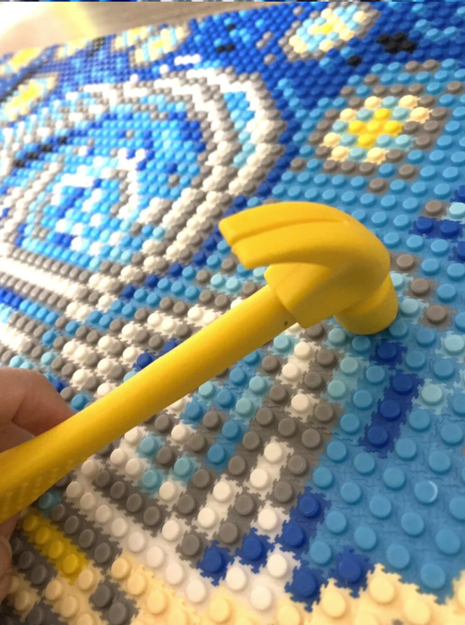 꾹꾹블럭 - 韓國馬賽克咕咕拼豆組- 眨眼奇