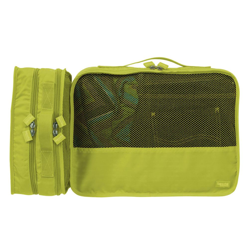 澳洲 Lapoche - 立體旅行衣物收納包-綠色 (小)
