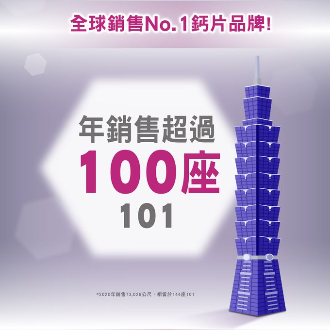 挺立 - 鈣強力錠禮盒-176錠