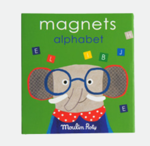 Moulin Roty - 磁鐵書遊戲-字母配對