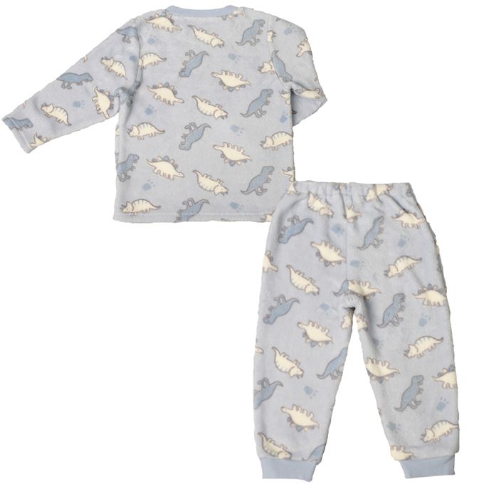 akachan honpo - 長袖家居服-恐龍-藍色