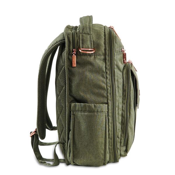 美國 Ju-Ju-Be - BeRightBack 大容量後背包-BeRightBack-Olive Rose