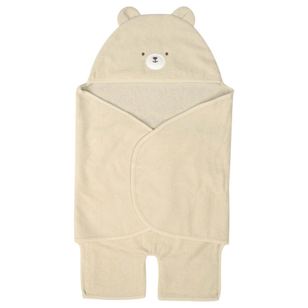 包巾 完全包覆款-淺卡其色 (50~70cm)