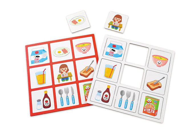 配對賓果(支援多重點讀筆)-FOOD超人腦力開發圖卡教具*新版