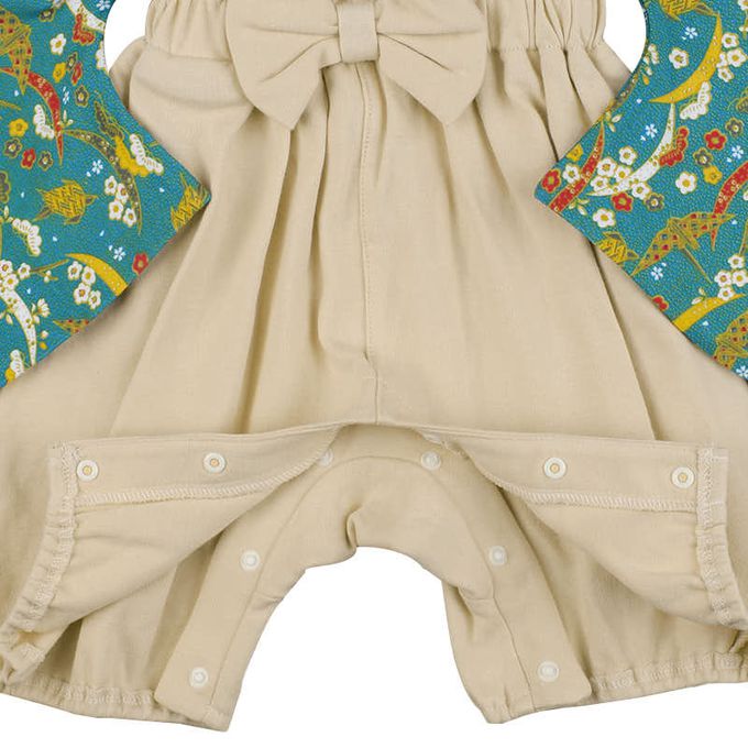 akachan honpo - 袴連身包屁衣-淺卡其色