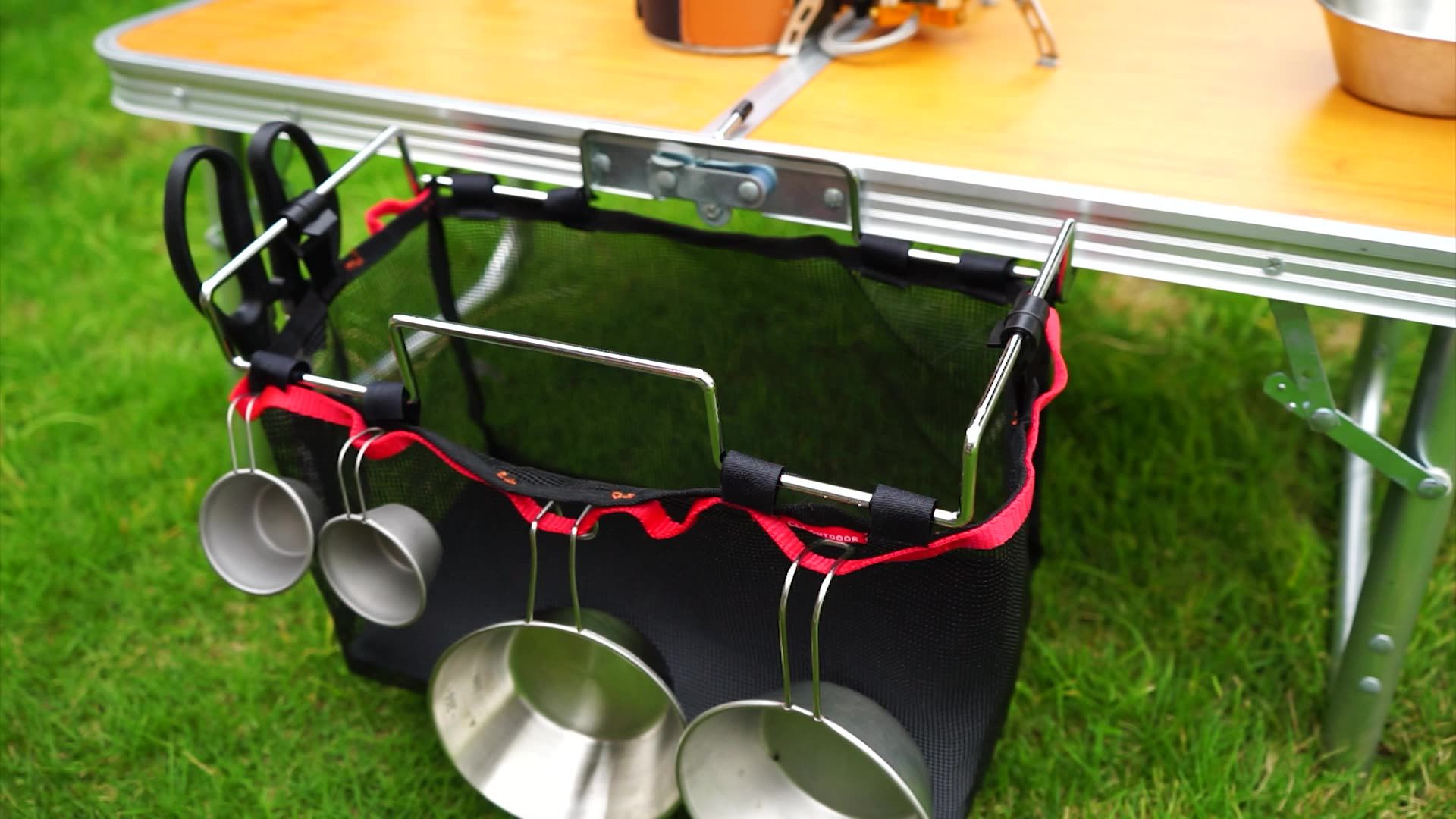 CLS - 鐵絲收納垃圾袋支架 (32x26x4.5cm)