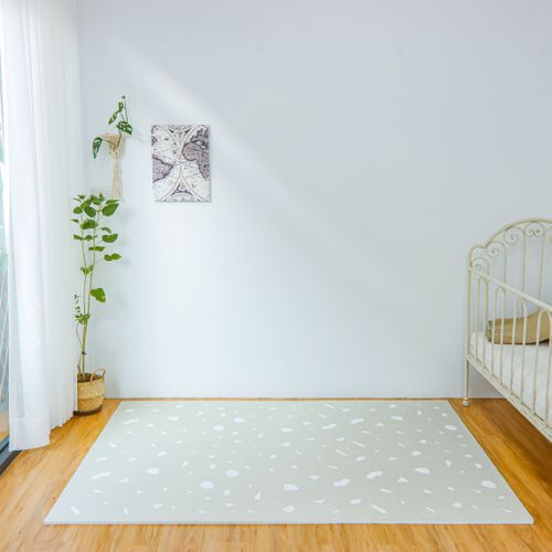 白鴿-水磨石系列巧拼-淺褐色 (單片62*62cm)-六片入