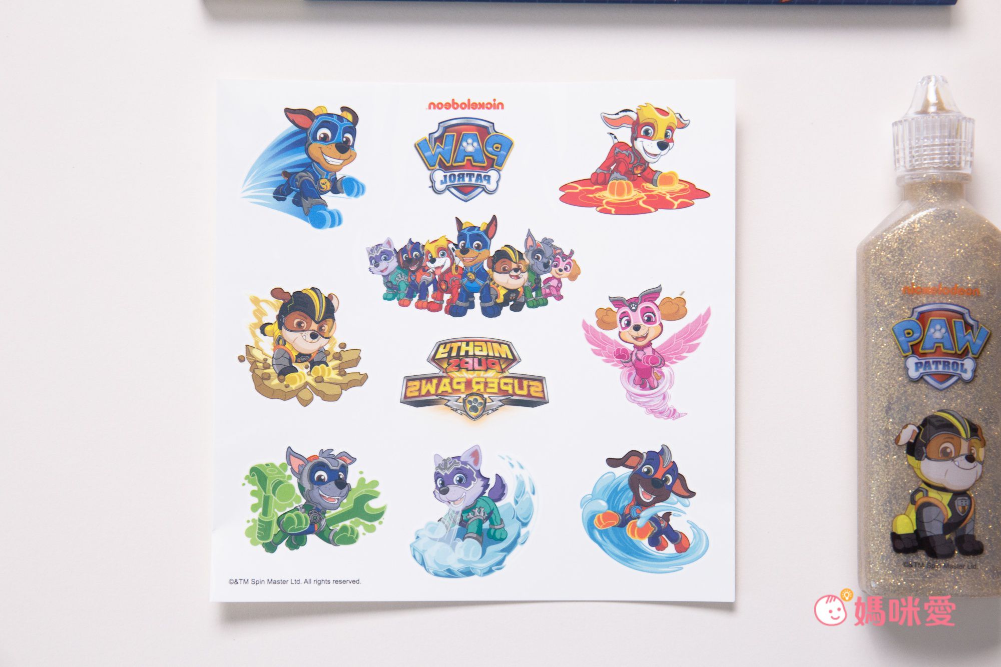 汪汪隊立大功 - 聖誕倒數降臨曆-經典版-手指偶款-贈聖誕系列紋身貼紙*1張