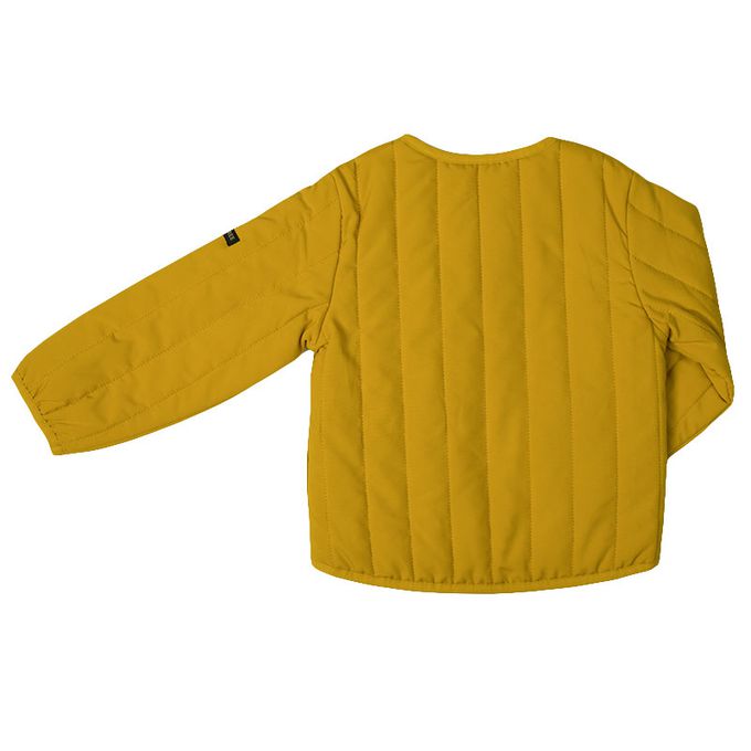 akachan honpo - 寬鬆夾克-超細纖維-黃色