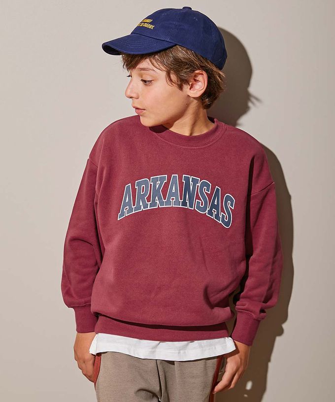 日本 devirock - 熱銷定番 印花縮口長袖上衣-條碼袖子-黃綠