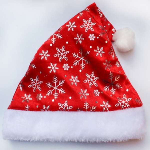 MODACore 摩達客 - 耶誕派對-毛絨邊雪花造型聖誕帽