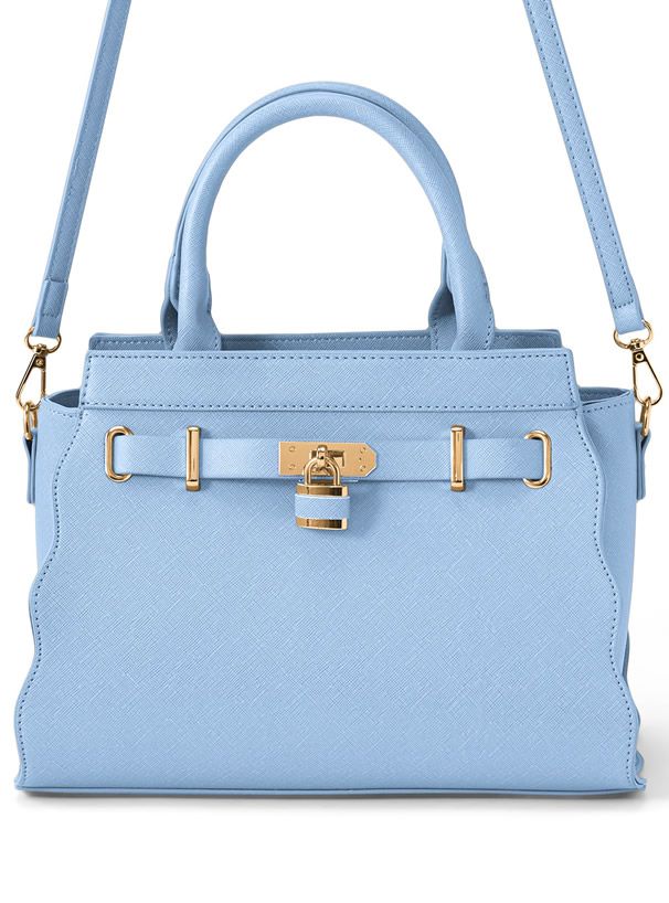 日本 GRL - 2WAY波浪時尚皮質手提包/側背包-天使白