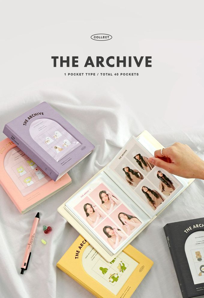 韓國 ICONIC - 韓國製4X6照片收藏相簿-薰衣草紫 (13.8x17x3cm)