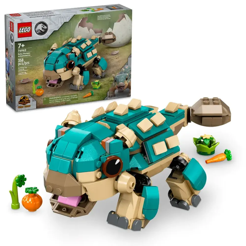 LEGO 76962 甲龍寶寶 小鼓 Baby Bumpy: Ankylosaurus
