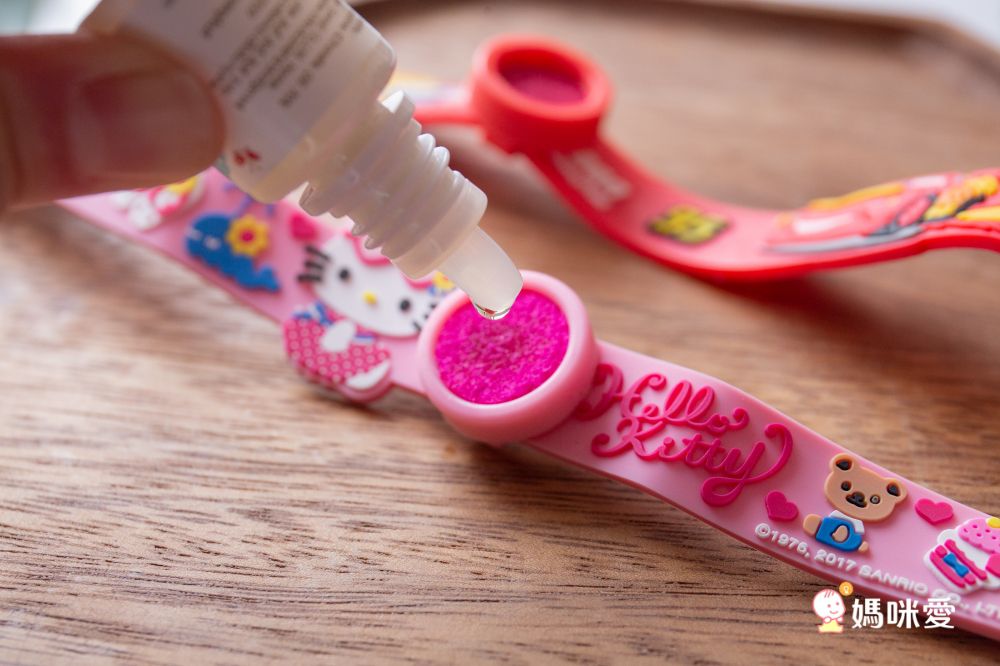 ↘44折！泰國Kindee 卡通防蚊手環/ 嬰幼兒防蚊液，成分有機！