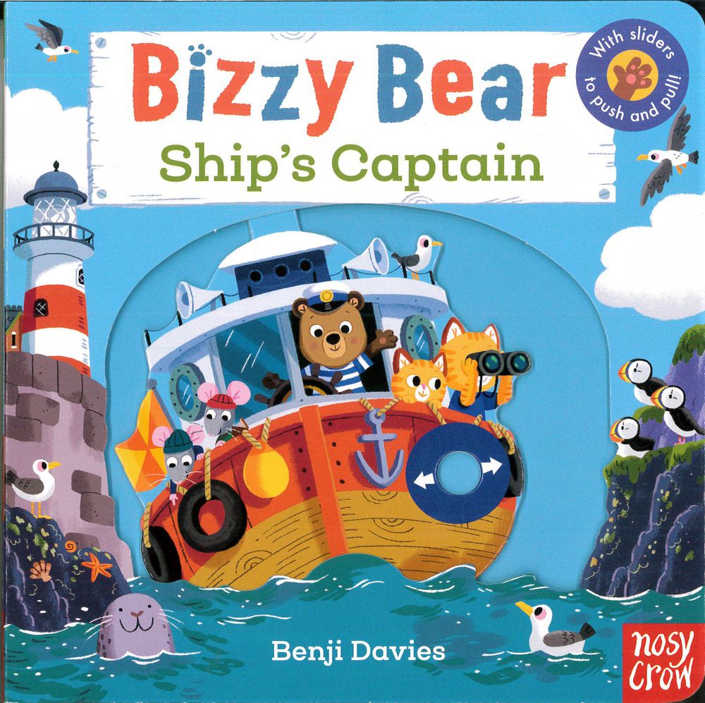 Bizzy Bear: Ship's Captain (硬頁書)(英國版) *附音檔QRCode*