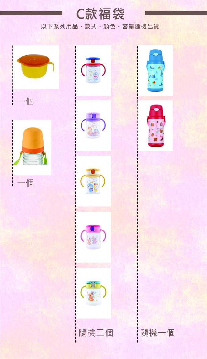 日本 Richell 利其爾 - 60周年慶聯名款福袋-限量版