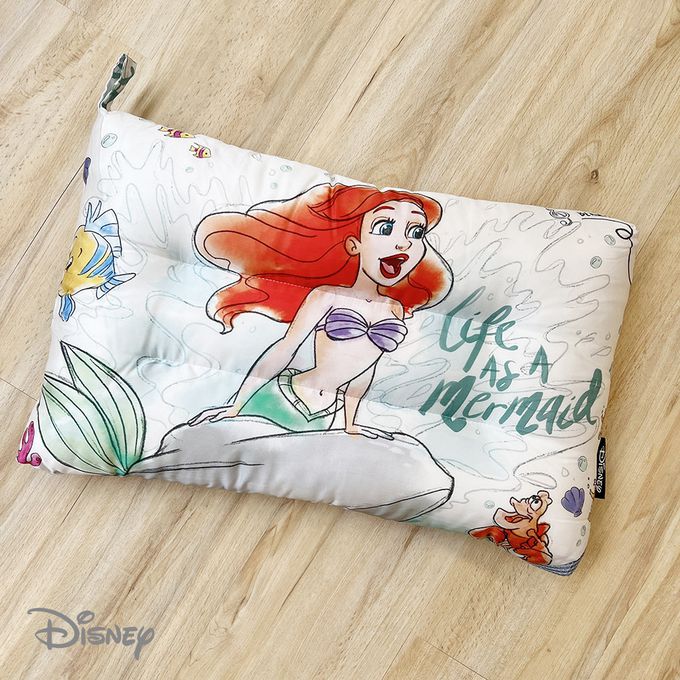 Disney 迪士尼 - 兒童石墨烯天絲水洗枕-海浪美人魚-30X45CM