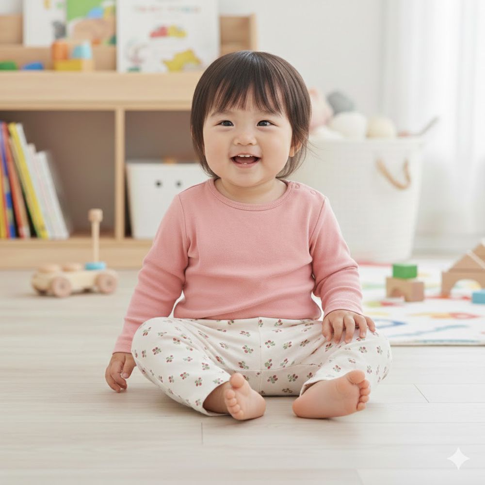 經典造型屁屁褲-毛圈內裡-象牙白色