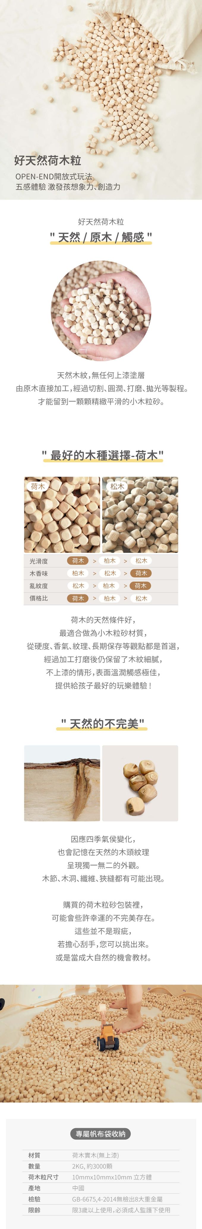 LUV質感生活 - 【超值組合】朵朵雲遊戲池S+好天然荷木粒(約3000顆)