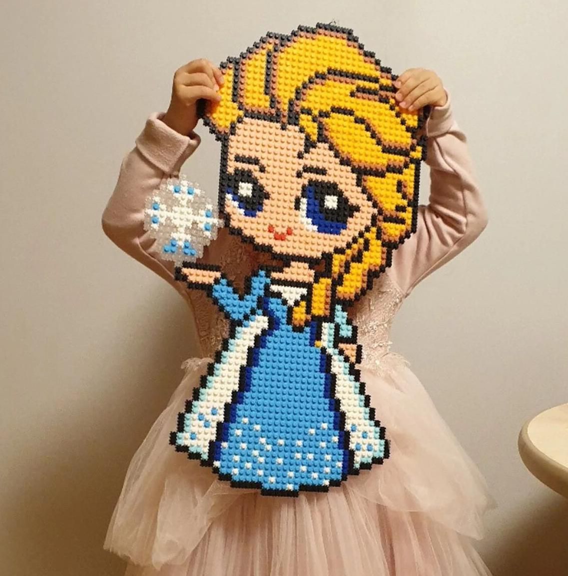 꾹꾹블럭 - 韓國咕咕拼豆補充包(400顆)-#02米黃