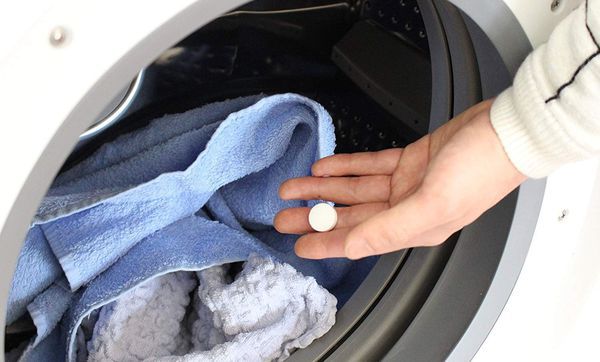 日本 HOTAPA - 日本製天然貝殼清潔錠(洗衣機用) (100顆/包(45g)*5包)