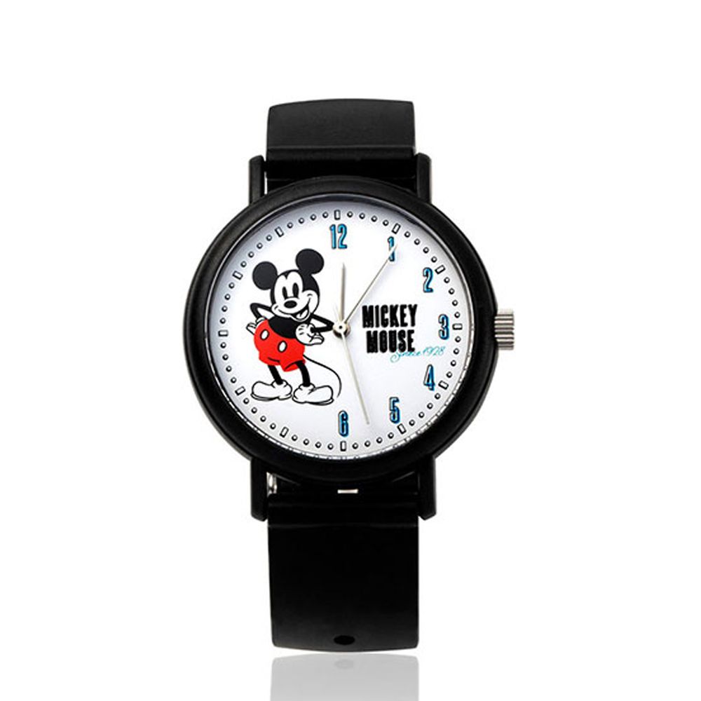 日本 MARUZEKI - KAORU 日本製香氛手錶(聯名款)-Disney-黑-咖啡