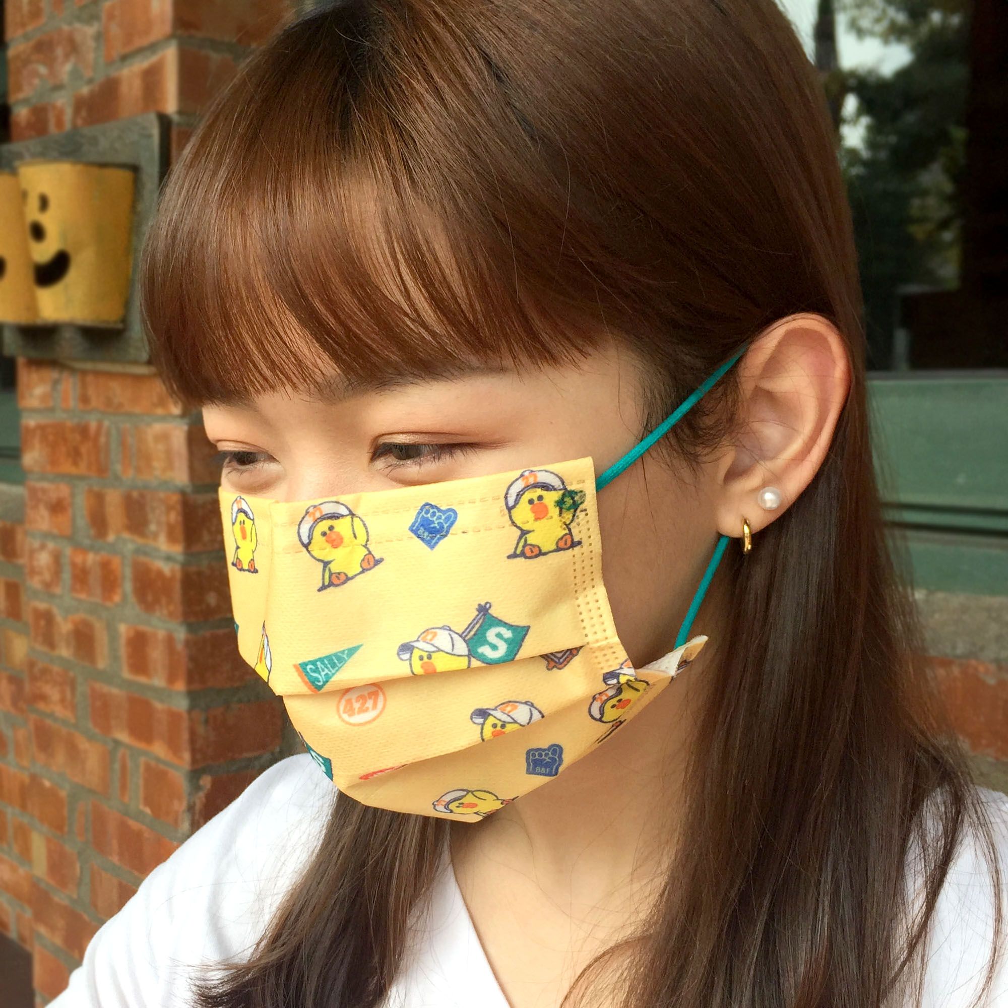 【台歐】LINE FRIEND校友隊系列聯名款成人醫療口罩*5片四入組(選款)