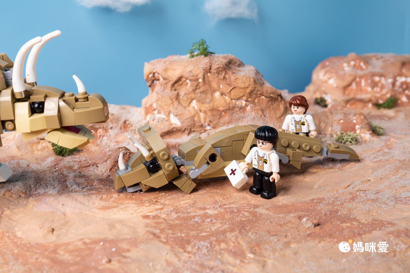 \ 號稱平價版樂高 / 侏羅紀公園系列・恐龍積木