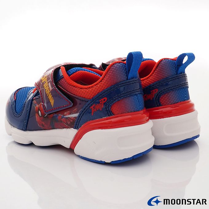 Moonstar日本月星 - 漫威聯名電燈機能童鞋-MVL0155藍(中小童)-機能運動鞋-藍