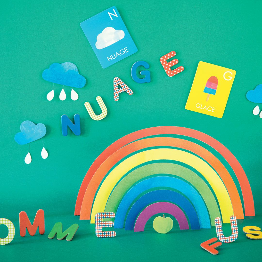 Moulin Roty - 磁鐵書遊戲-字母配對