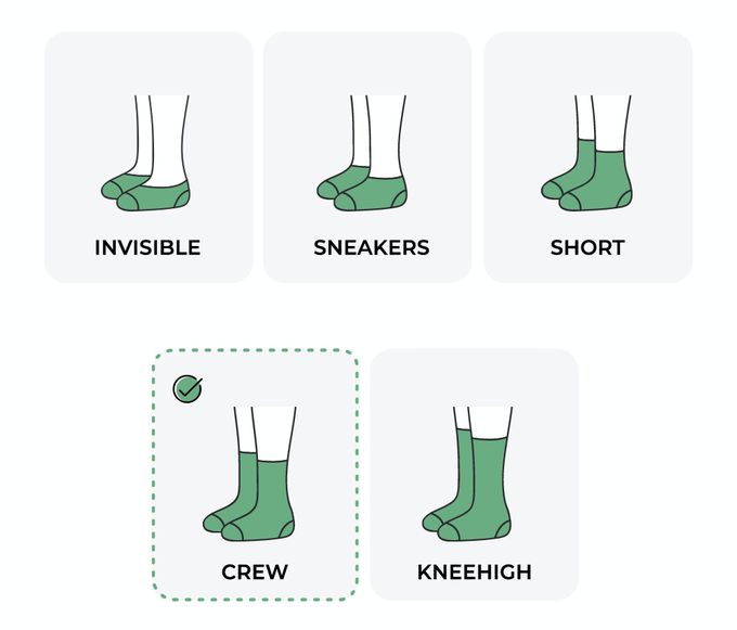 韓國 Daily Like - 兒童襪子/中筒襪2入組-墨綠X桃紅01