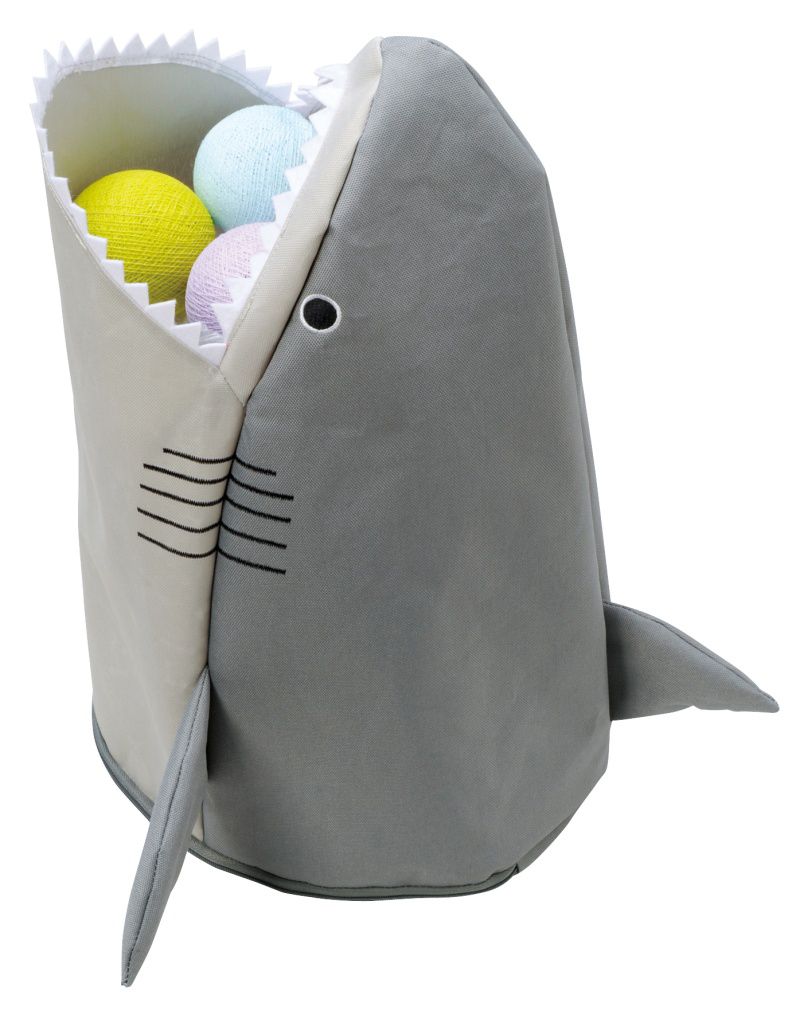 日本 Seto Craft - 動物造型直立式置物袋/收納袋-鯊魚