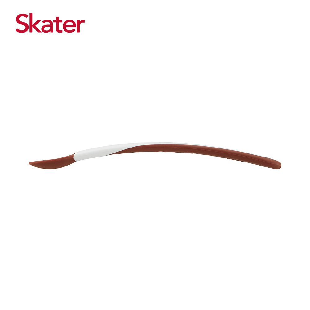 日本 SKATER - 離乳柔軟長湯匙-維尼