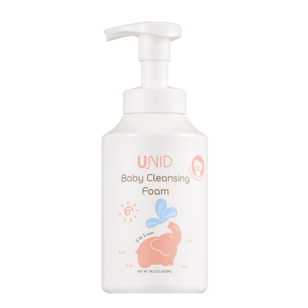 美國 UNID - U寶淨膚慕斯Baby Cleansing Foam-新包裝-420ML