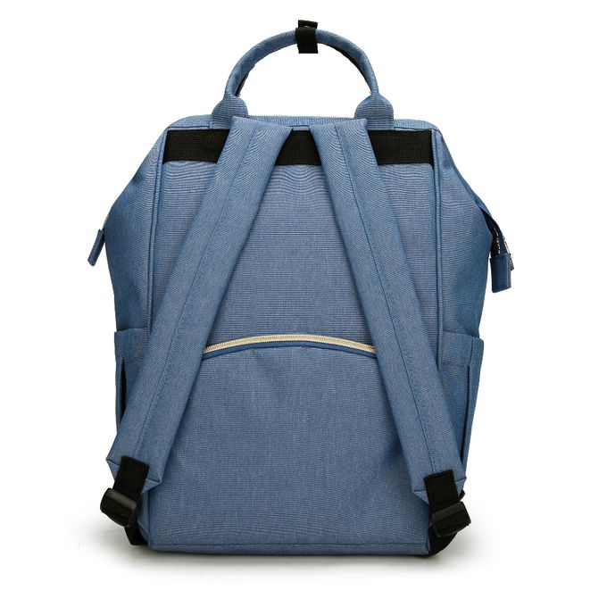 Heine 海恩 - WIN-182多功能媽媽包 後背包 防潑水背包 流行女包 育兒包 待產包-雅緻藍