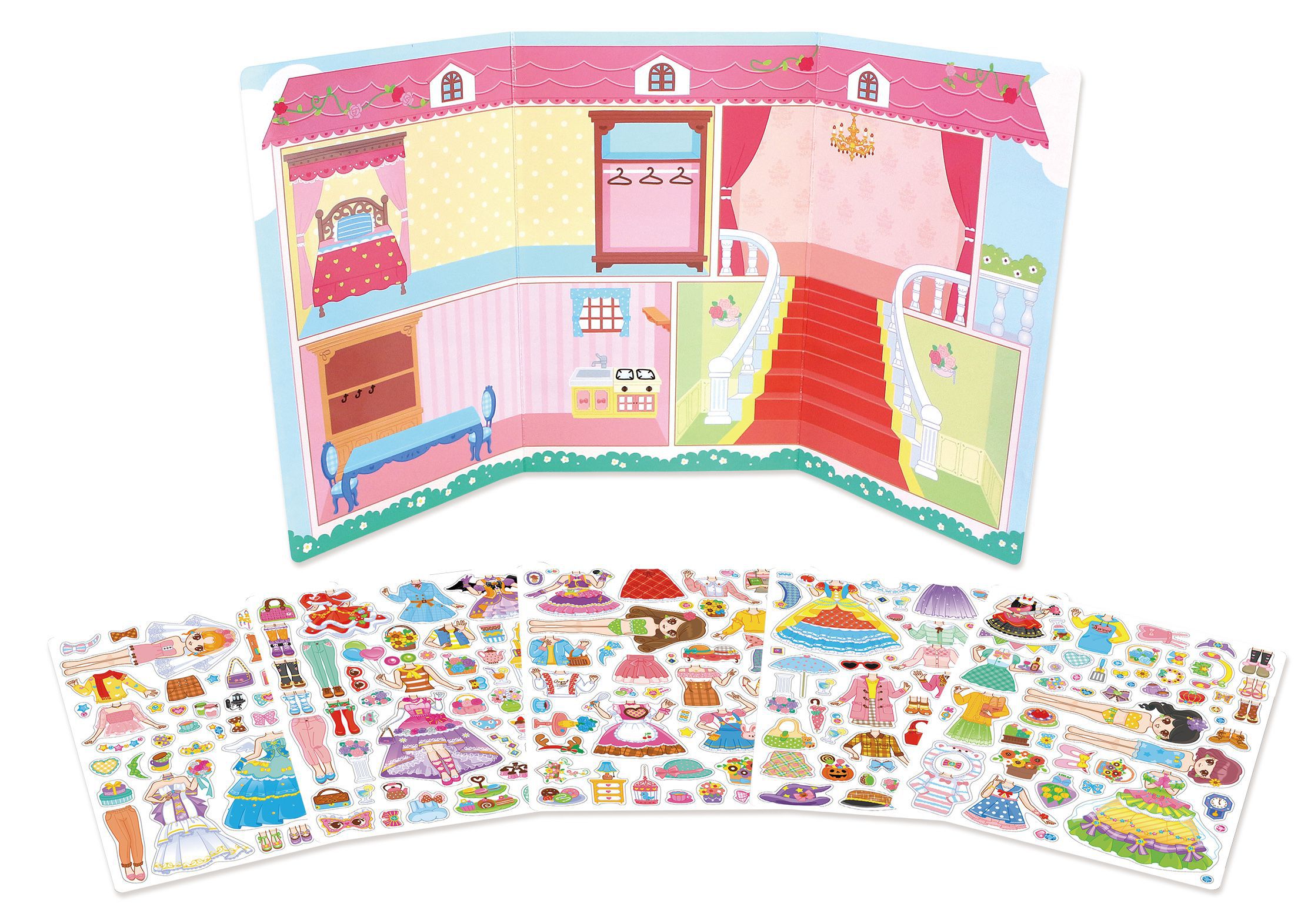 公主變裝秀-時尚夢幻的磁鐵變裝遊戲