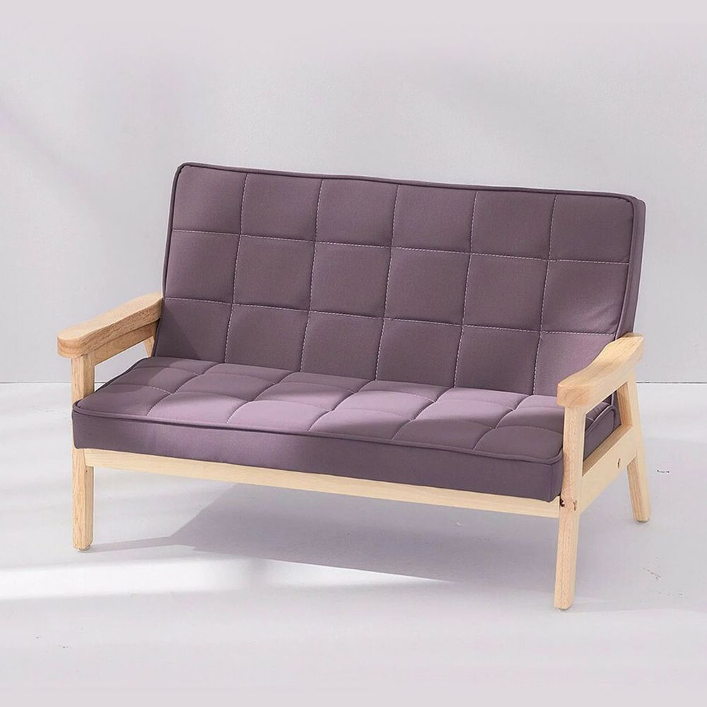 BunnyTickles - 雙人小沙發-防潑水科技布-迷霧紫