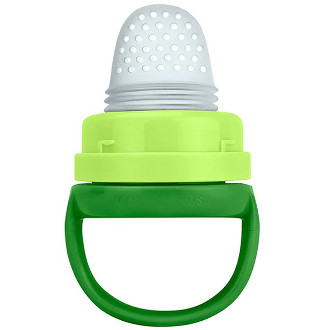 美國 green sprouts - 小綠芽咬咬樂副食品輔食器-薄荷綠